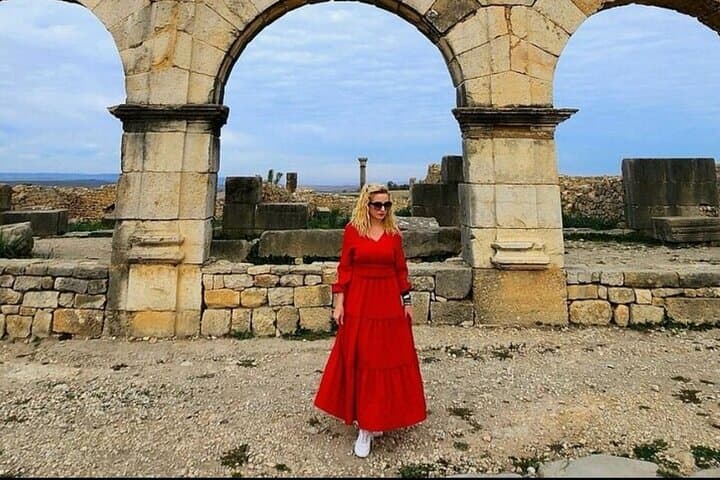 Private Excursion to Volubilis Meknes and Moulay Idriss from Fez