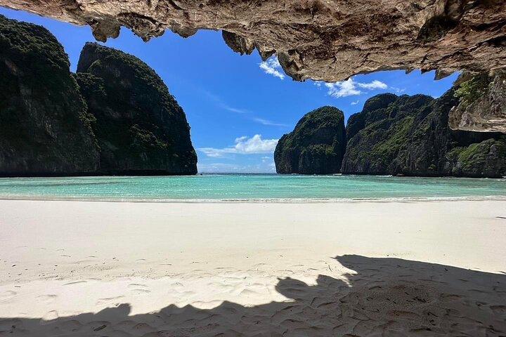 From Phi Phi: Sunrise & Beat The Crowds to Maya Bay by Speedboat