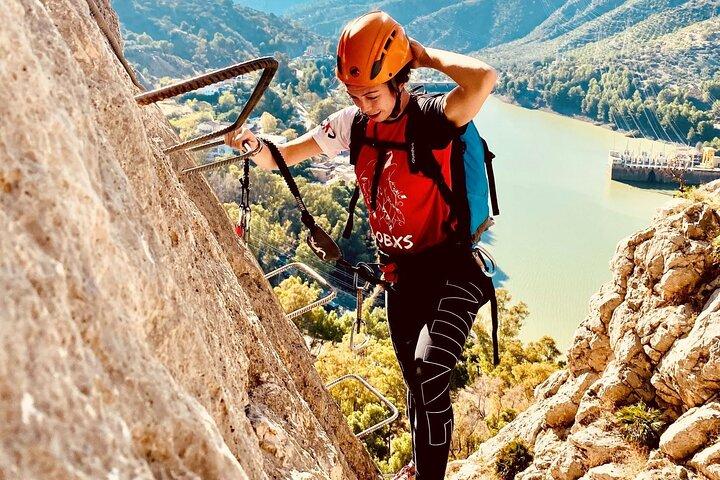Via Ferrata El Caminito del Rey El Chorro with professional guide
