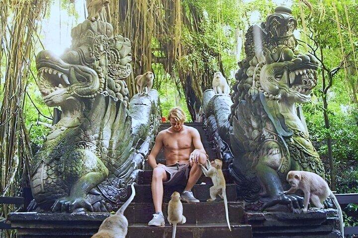 Bali Ubud Zipline, Monkey Forest and Waterfall Adventure