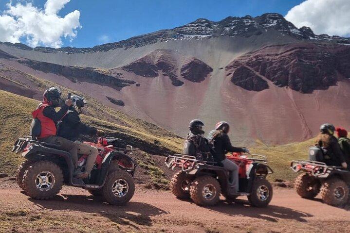 Rainbow Mountain and Red Valley with ATV Tour from Cusco