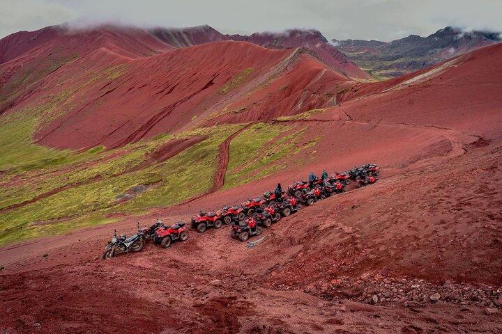 Rainbow Mountain and Red Valley with ATV Tour from Cusco