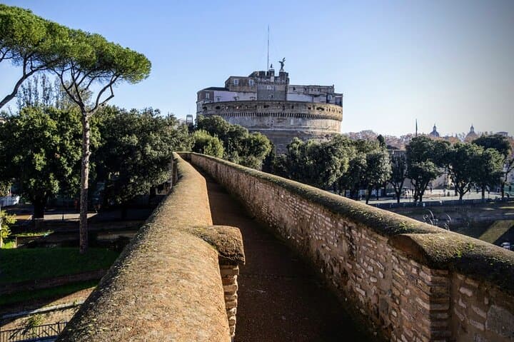 Rome Passetto di Borgo and Castel Sant'Angelo Entry