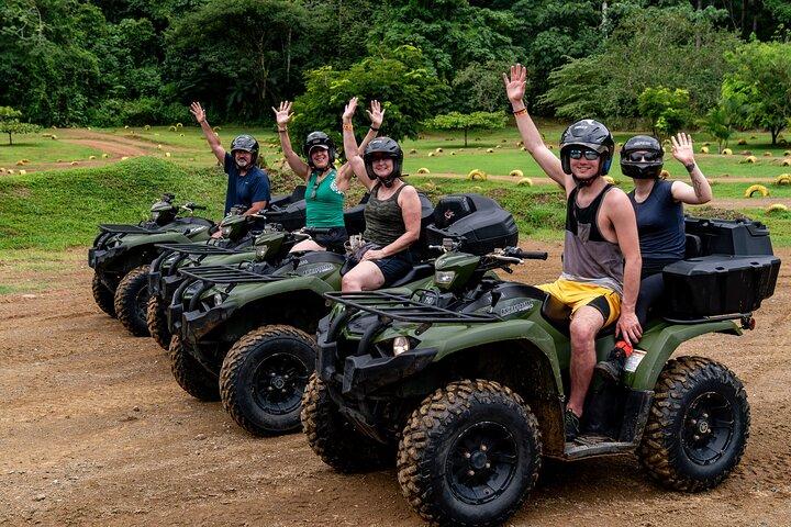 From San Jose: Zipline, Horseback, ATV, Surfing, & Chocolate Tour