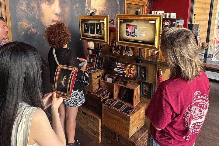 Van Gogh, Vermeer or Rembrandt Style Photo Souvenir
