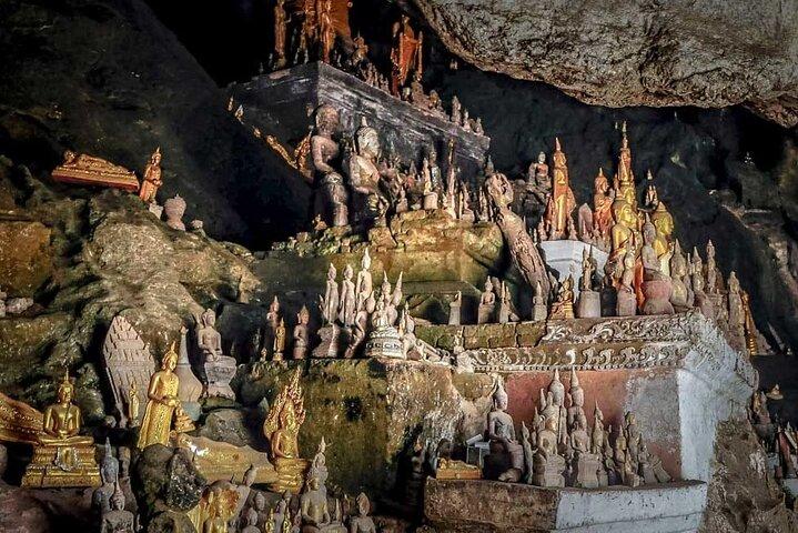 Full Day Mekong River Kayaking and Pak Ou Caves Adventure