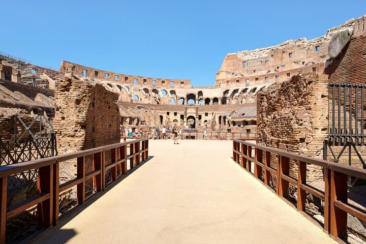 Rome: Colosseum Express Gladiator Arena-Small Group/Private Tour