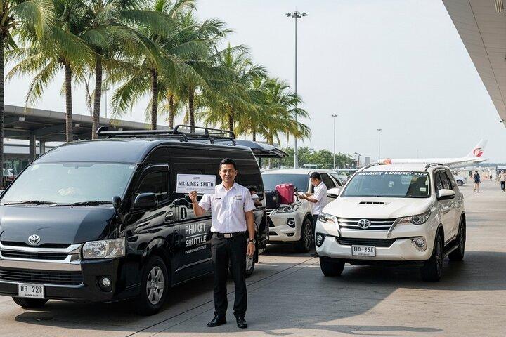 Private Departure Transfer Phuket Hotel to Phuket Airport