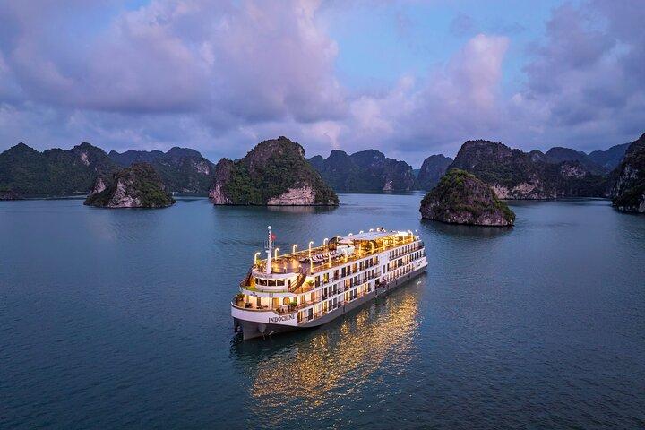 Indochine Luxury Cruise 3D2N Halong and Lan Ha Bay from Hanoi
