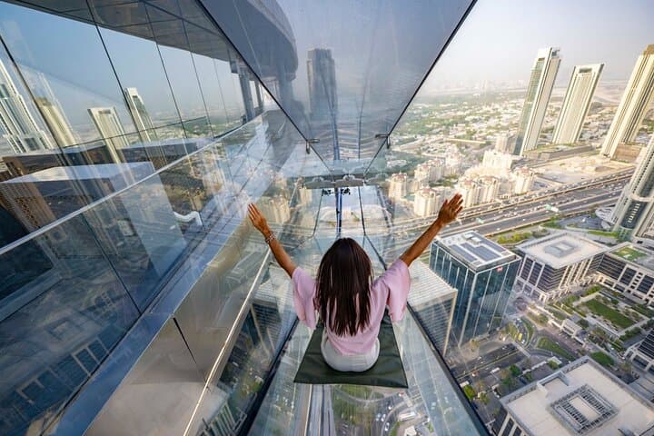 Sky Views Dubai Ticket with Glass Slide