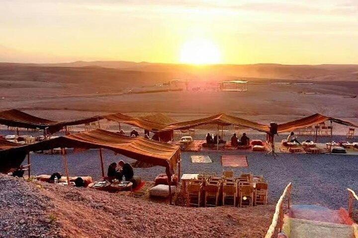 Marrakech Agafay Desert Quad and Camel Rides with Dinner Show