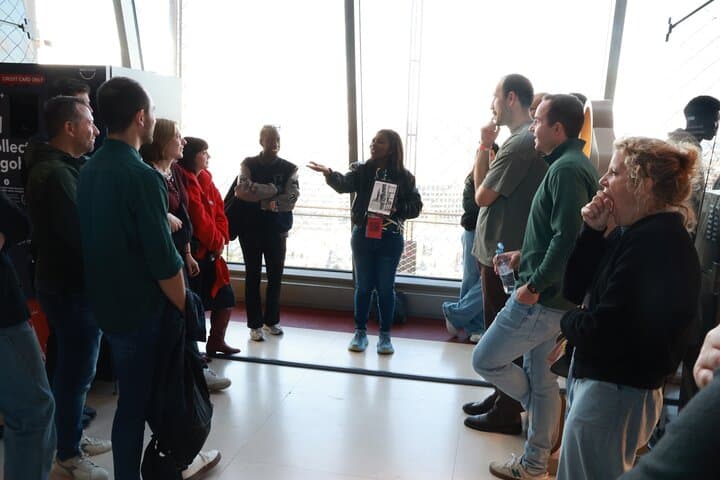 Eiffel Tower Guided Tour by Stairs Optional Top floor by Elevator
