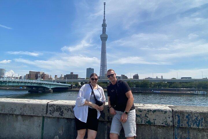 Tokyo : Hand-Roll Sushi Class, Skytree view & Asakusa Tour