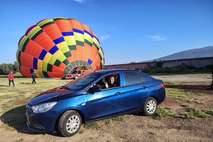 Private Transfer to Teotihuacan or Balloon Port