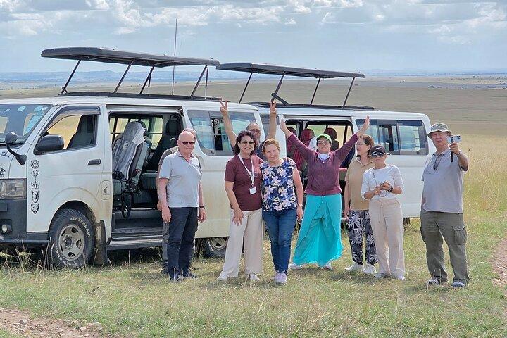 Maasai Mara 3days private JEEP safari