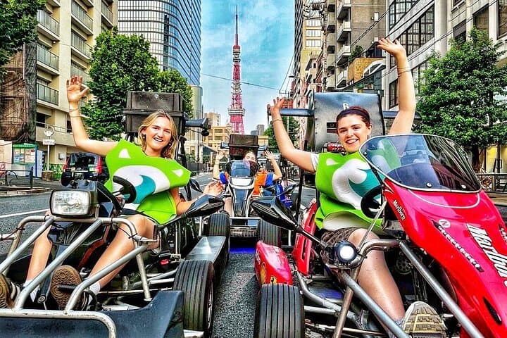 Go-kart tour Tokyo tower to Shibuya ( IDP&Passport Required )