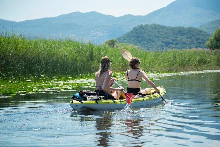Skadar Lake Individual Kayaking Hidden Canals and Swimming