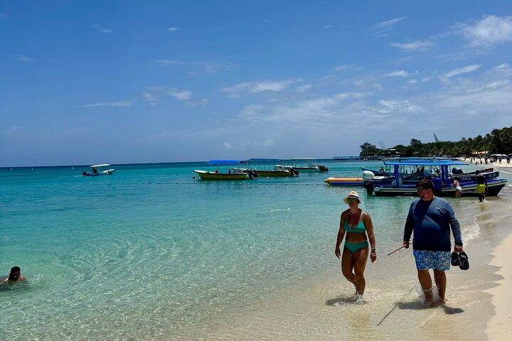Roatán: West Bay Beach Day Pass with Private Transportation