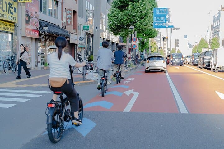 Tokyo: Private 2-Hour E-Bike Ride, City or Imperial Palace