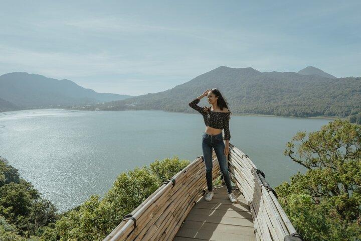 North Bali Tour with Twin Waterfalls and Temple