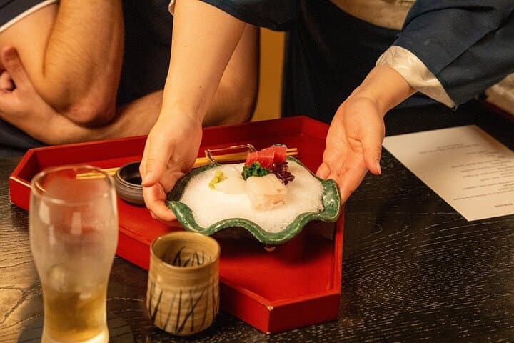 Osaka Michelin Food Tour Experience Kaiseki and Local dishes