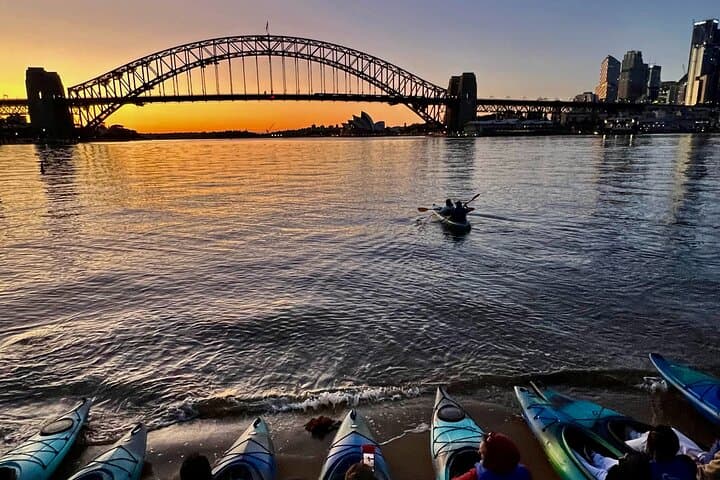 Sunset Harbour Bridge Kayak Escape