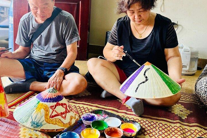 Hanoi: Half-Day Tour to Incense Villages & Conical Hat Making