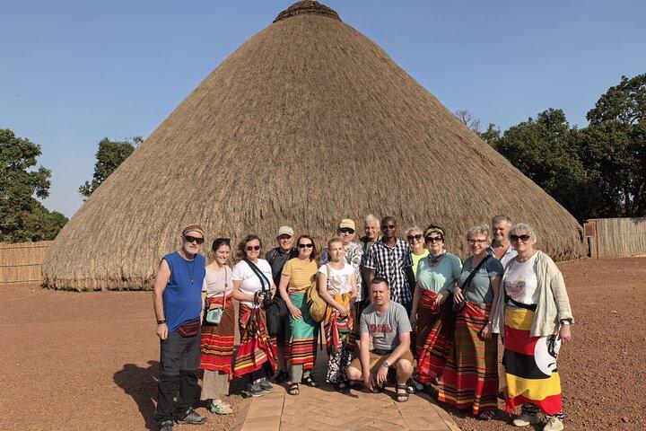 Iddi Amin's chambers, kasubi tombs, wakaliwood( women guided)