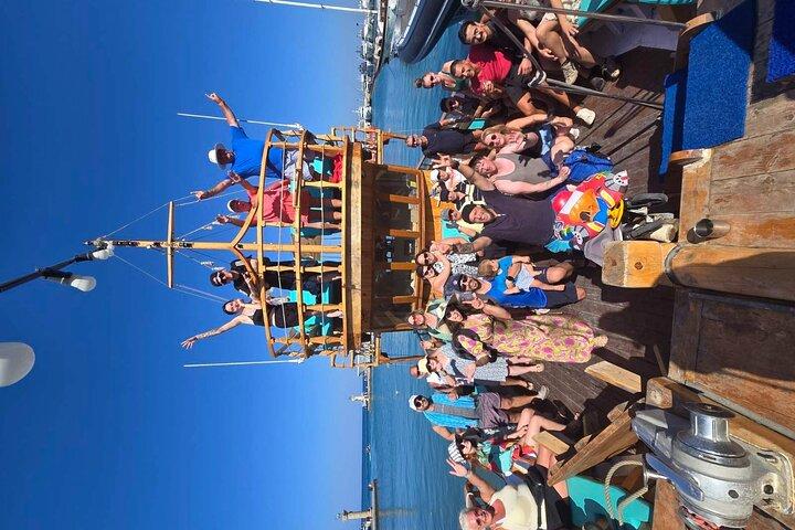 All Day Cruise in Rhodes ,Traditional Luxury Boat (All Inclusive)