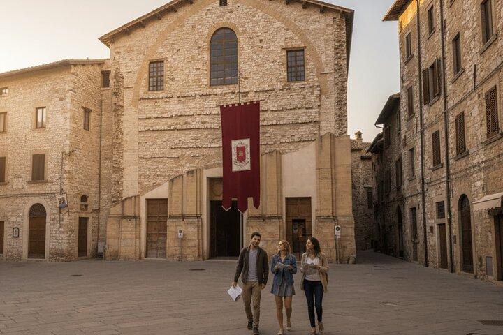Self-Guided Interactive Walking Tour of Gubbio with Quizzes