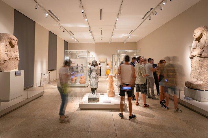Turin: Egyptian Museum Tour and Aperitivo in Iconic Café