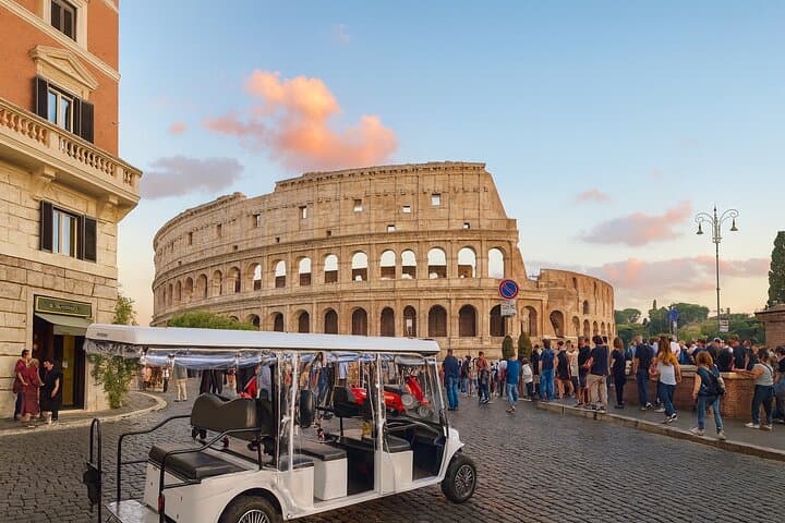 Rome: Full City Tour by Golf Cart (Private or Shared)
