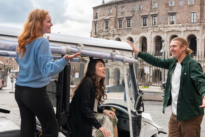 Rome Golf Cart Tour with Local Guide