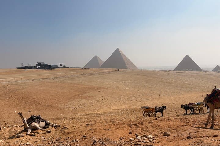 Private Day Trip to The Pyramids of Giza, Saqqara& Memphis