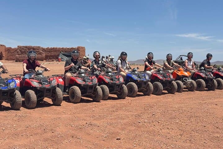 Quad safari and Camel Ride in Marrakech Desert
