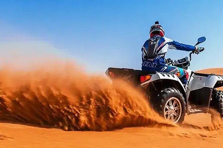 Luxury Desert Safari with Dune Bashing Camel Rides and BBQ Dinner