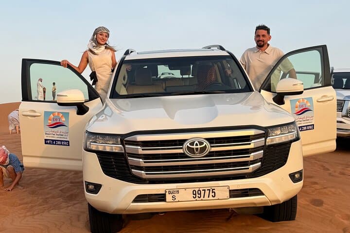 Desert Safari with Quad Bike, BBQ at Premium Camp & Camel Ride