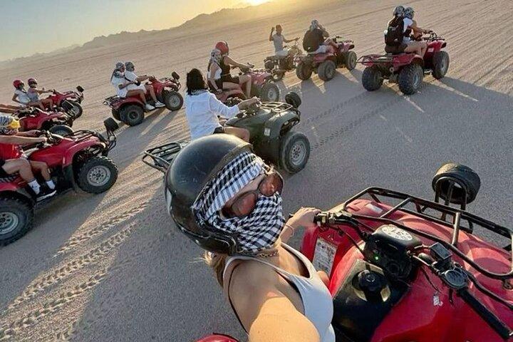 Quad Bike and Camel Ride with Bedouin Dinner in Sharm El Sheikh