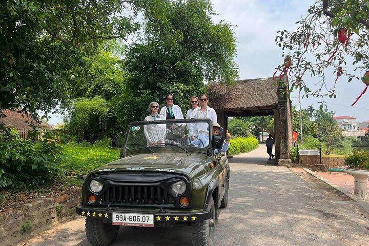 Hanoi Jeep Tour Discover Duong Lam Village's Hidden Gems