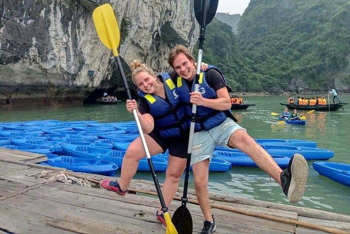 Hanoi: Ha Long Bay Day Cruise: Cave Exploration - Swim and Kayak