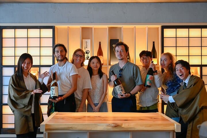 Sake "Omakase" in Osaka : Guided Tasting by a Active Sake brewer