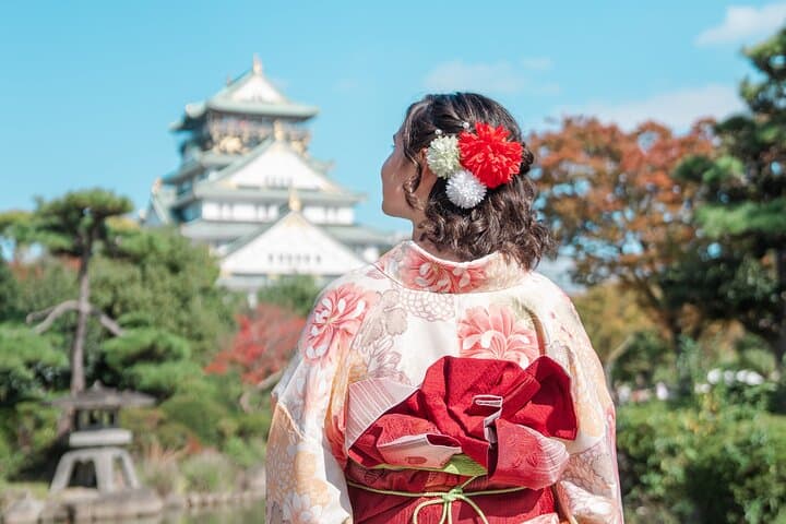 1-Day Kimono/Yukata Experience in Osaka – Enjoy Day & Night