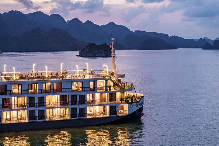 Indochine Luxury Cruise 3D2N Halong and Lan Ha Bay from Hanoi