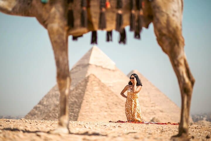 VIP Guided Giza Pyramids and Sphinx Tour by Golf Cart