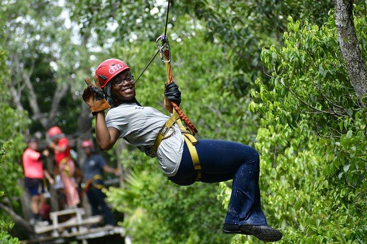 Half-Day ATV, Zipline & Cenote Swim with Lunch & Pickup