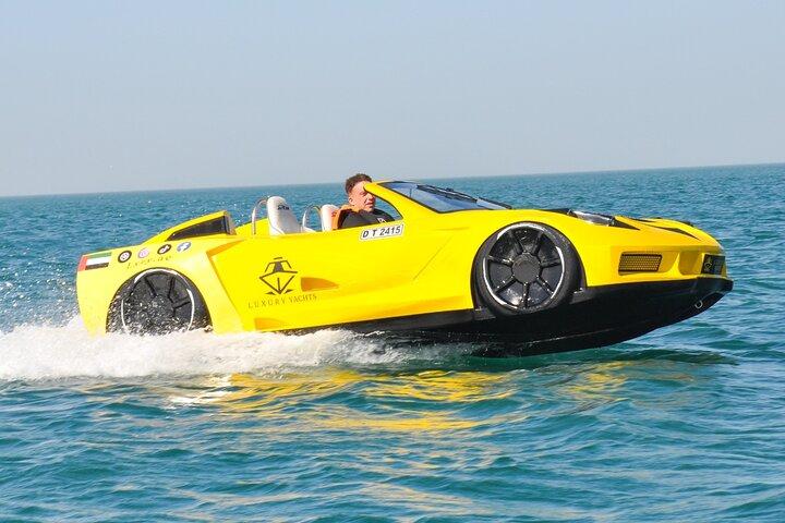 Jet Car Ride in Dubai – Drive a Supercar on Water!