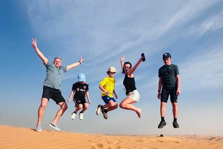 “Private Dubai Desert Safari – Dune Bashing, Camel Ride & BBQ”
