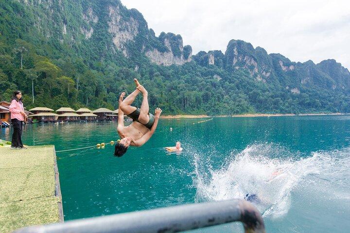 Cheow Lan Lake and Diamond Cave Adventure from Khao Sok