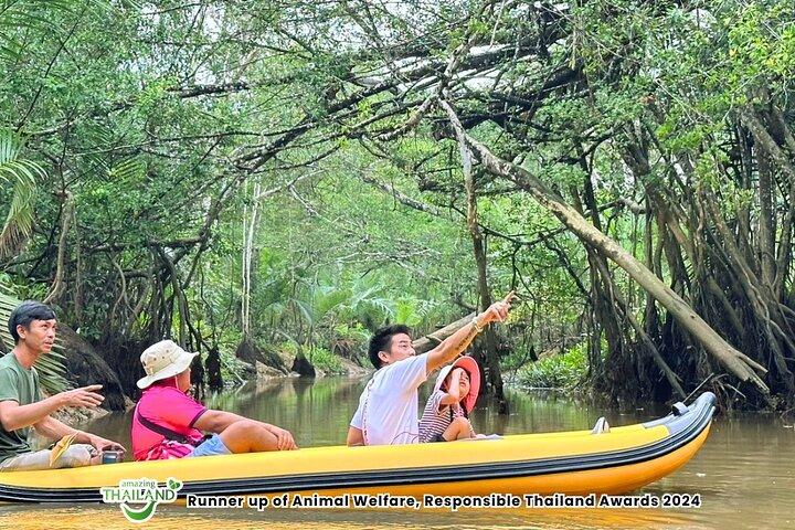Khao Lak Elephant Sanctuary & Little Amazon Canoe Tour with Lunch