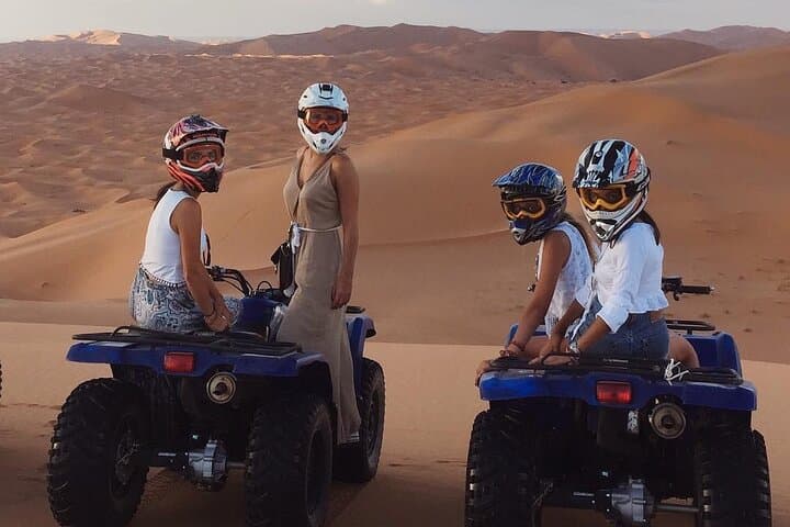 Dubai Evening Desert Safari BBQ Premium Camp & optional Quad Bike